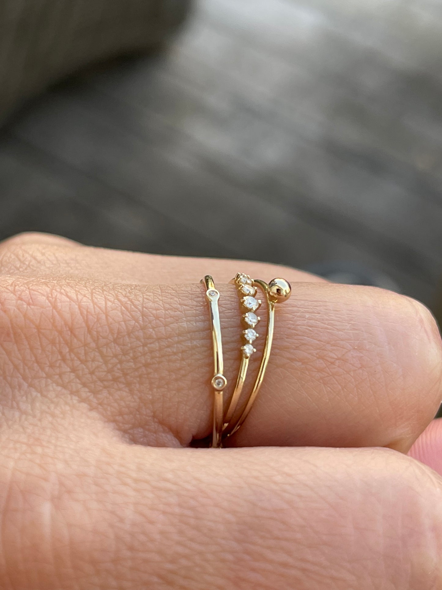 14k Pearling Ring
