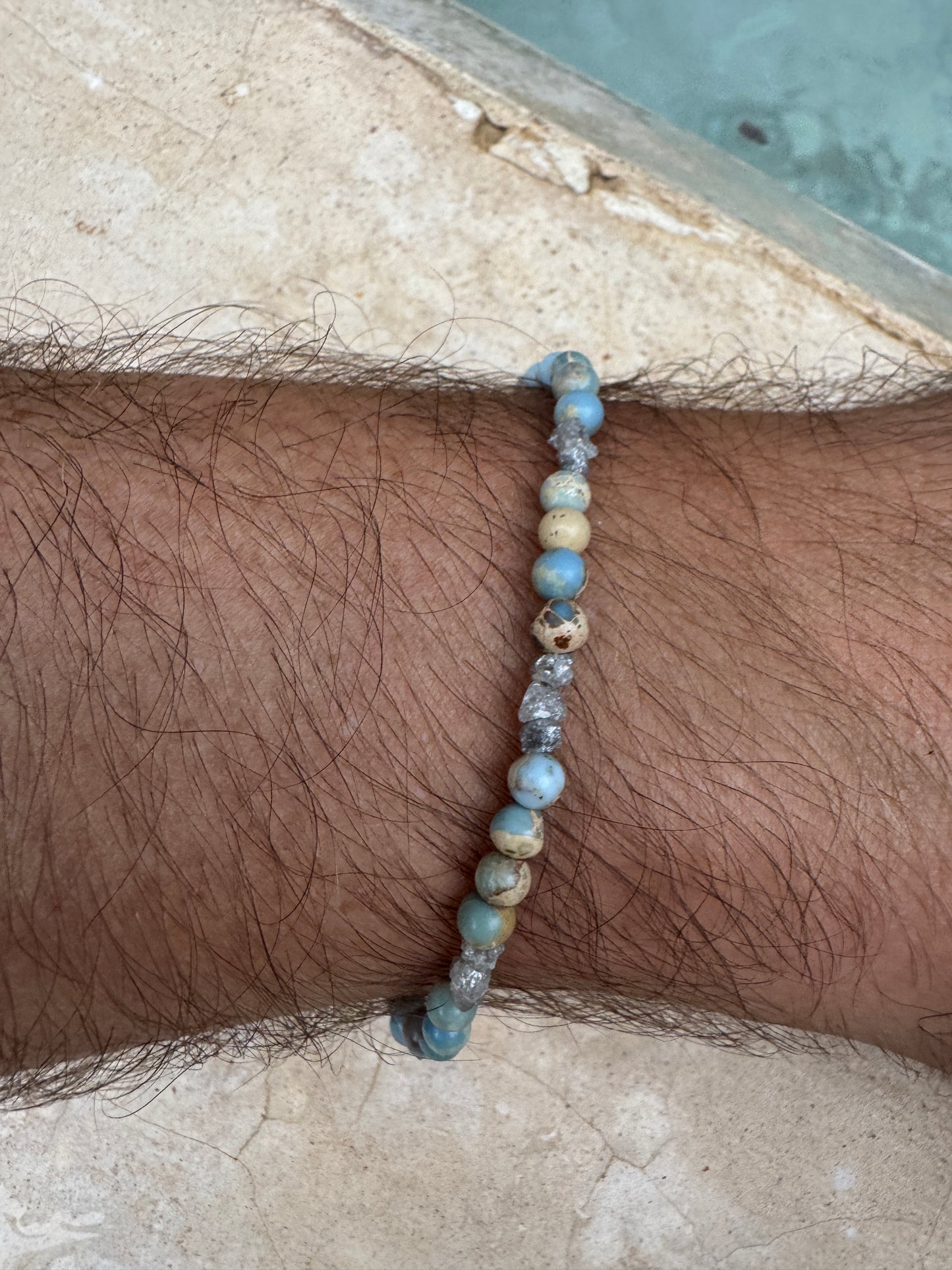 Ocean Terra Raw Diamond’s Bracelet