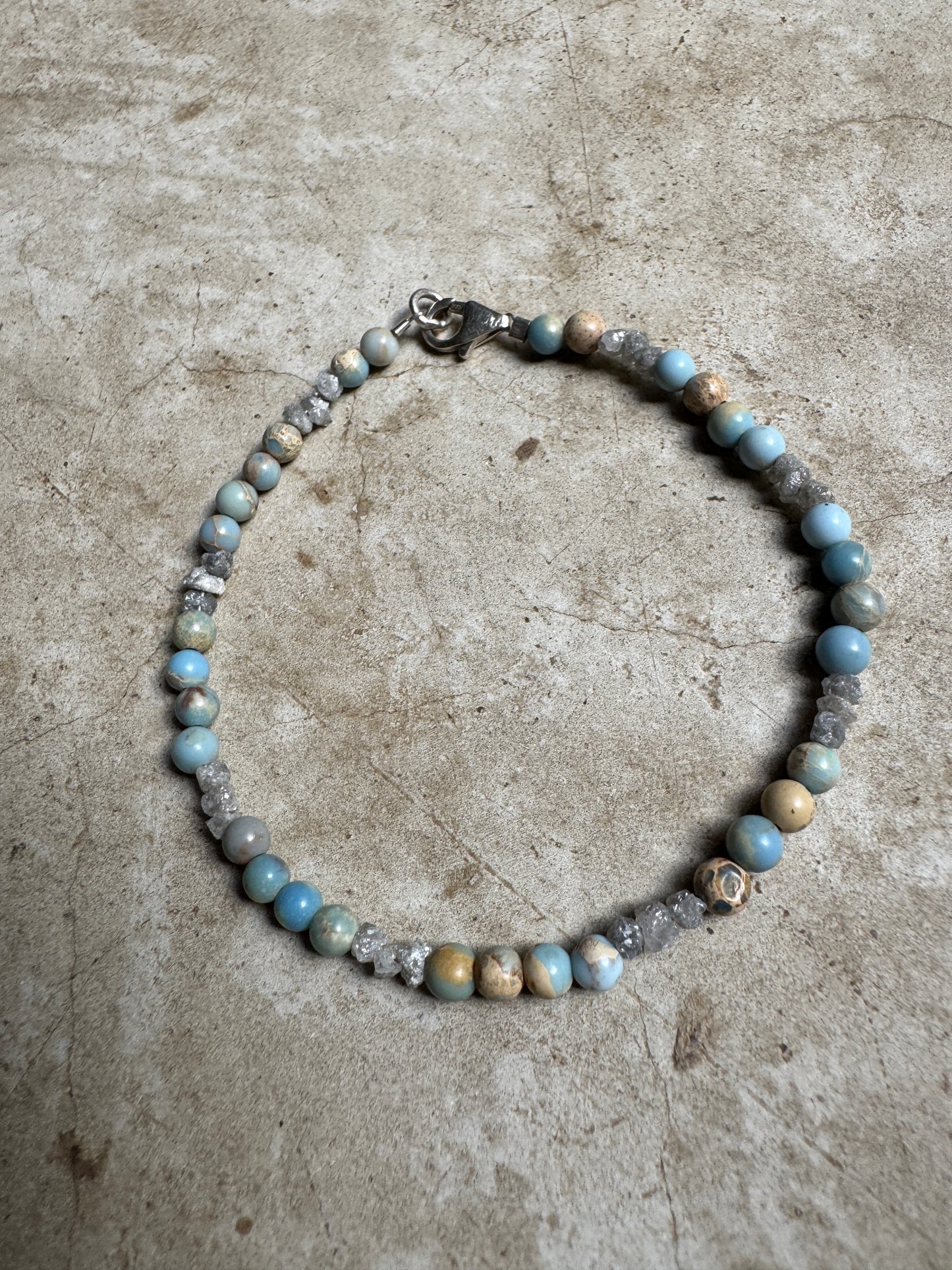 Ocean Terra Raw Diamond’s Bracelet