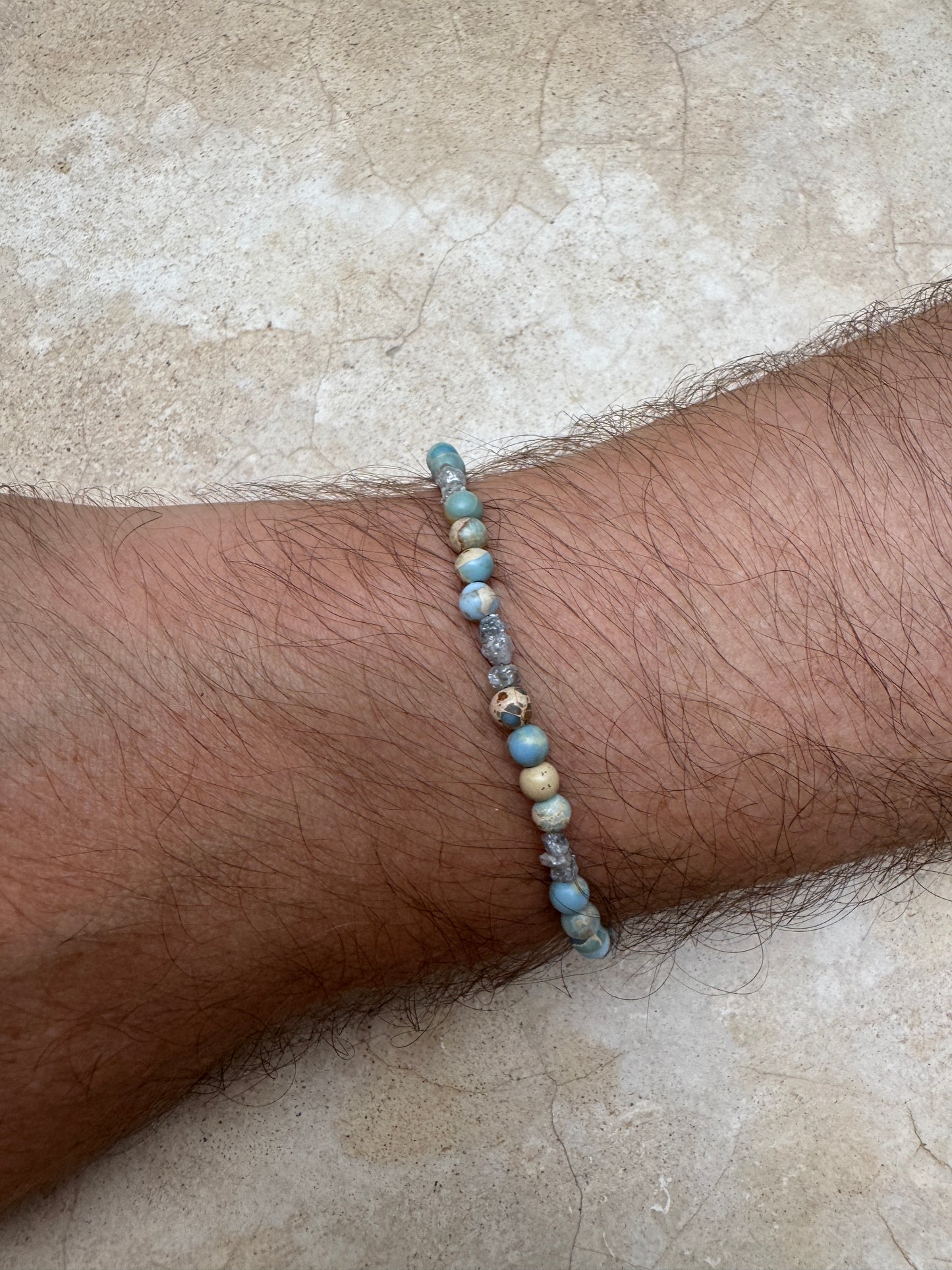 Ocean Terra Raw Diamond’s Bracelet