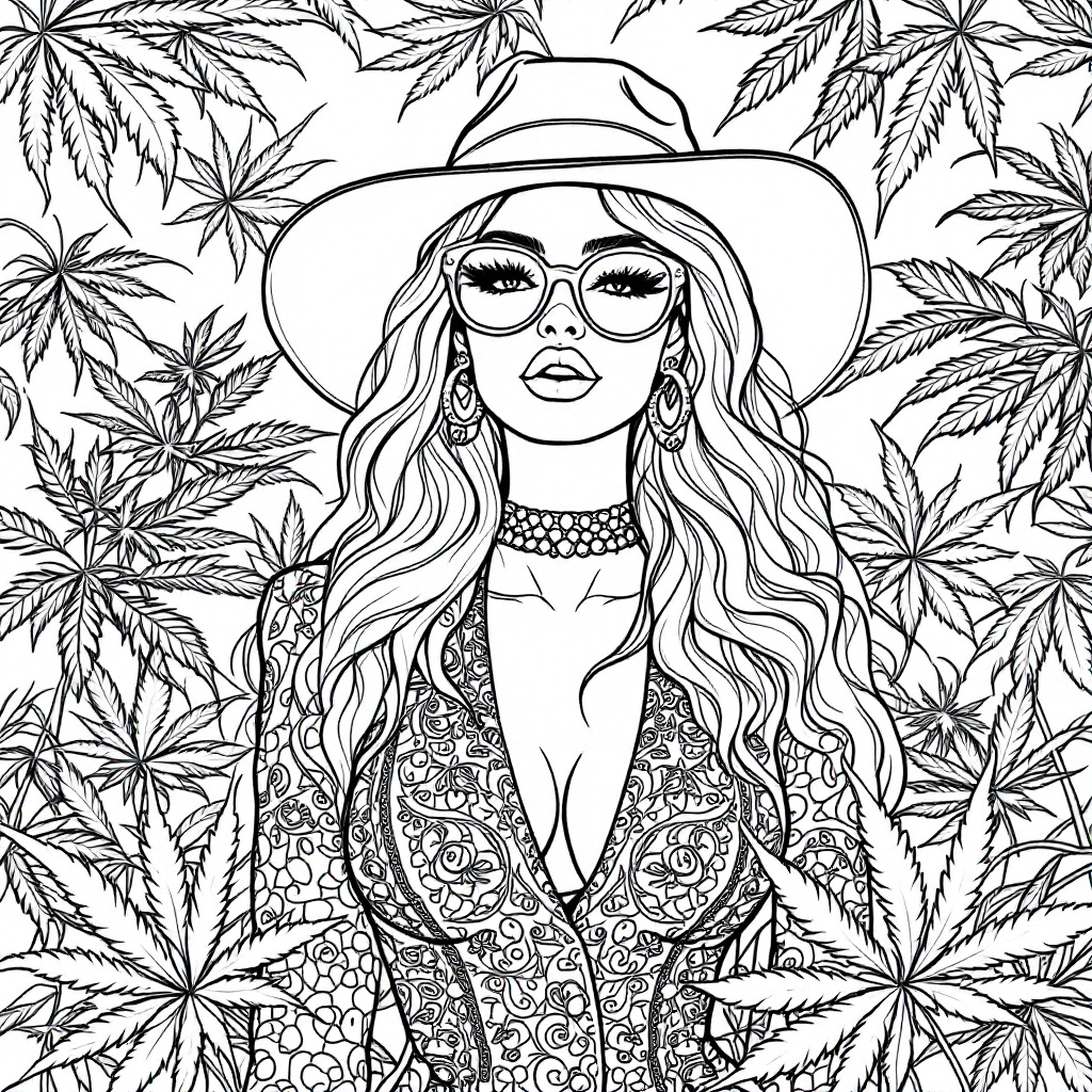 “Chic Gardeners” Coloring book