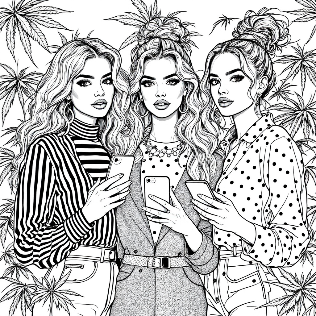 “Chic Gardeners” Coloring book